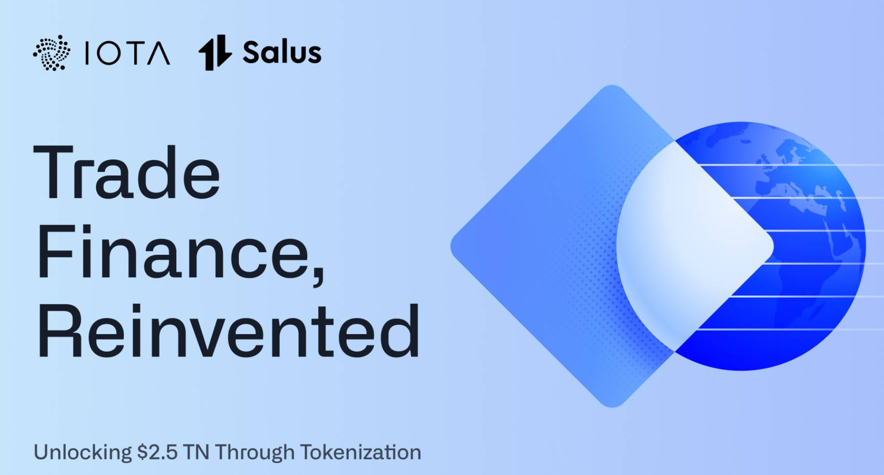IOTA 正式推出貿易金融解決方案 Salus：透過代幣化解鎖 2.5 兆美元市場