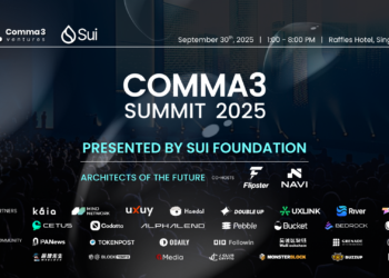 Comma3 Summit 2025 將於 TOKEN2049 新加坡期間舉辦，主題為《未來架構師》年度峰會