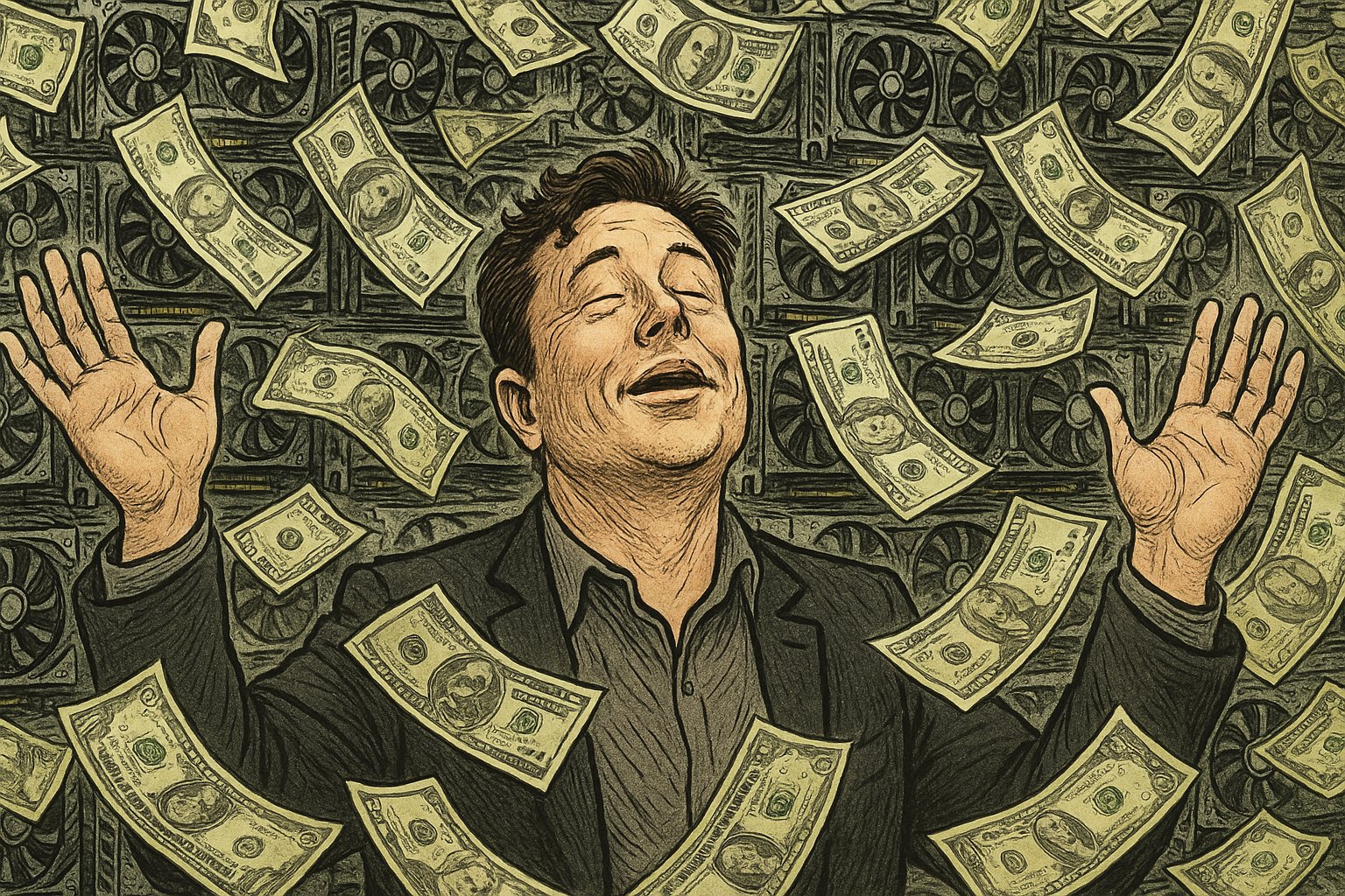 馬斯克：想賺錢？買滿滿的GPU！但中間「投資步驟」他藏著不說