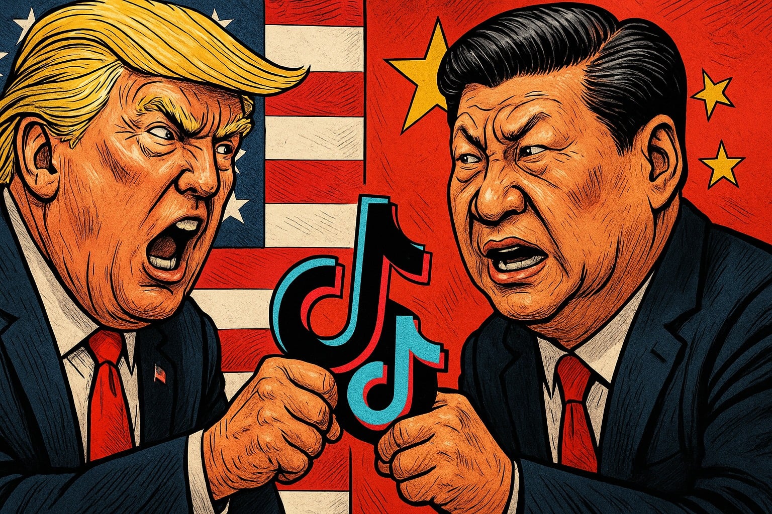 TikTok美國業務「強迫8成股份」割讓給美財團！川普周五將與習近平通話確認