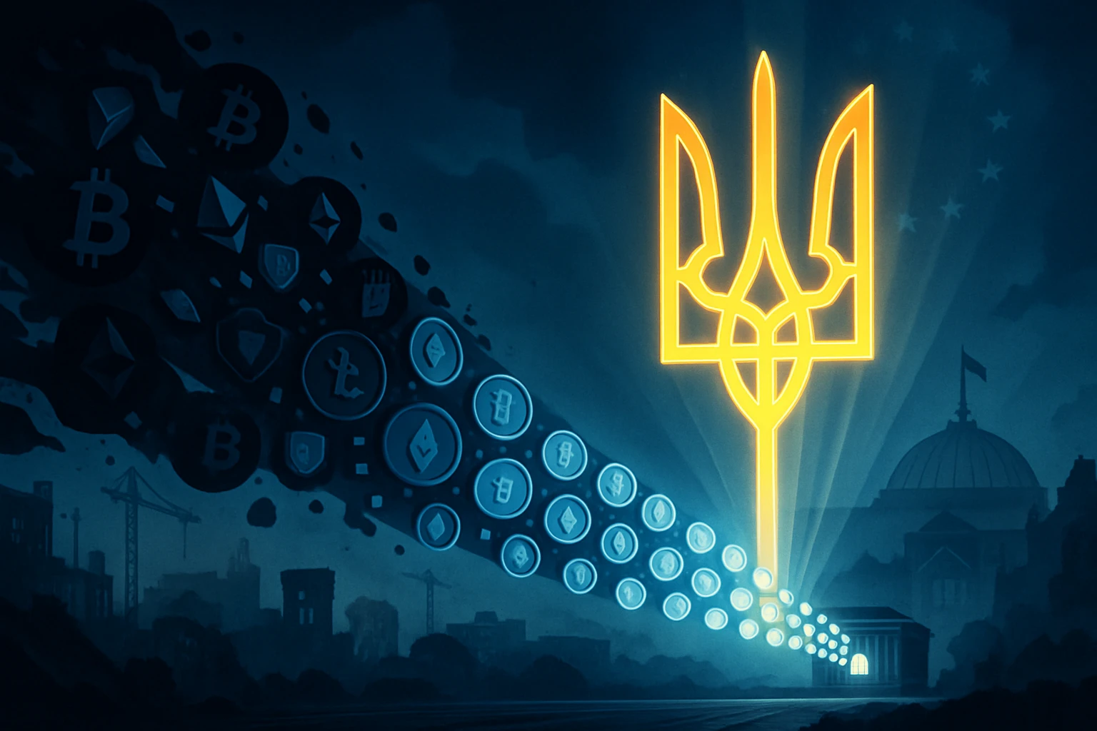 烏克蘭一讀通過「加密貨幣合法」與低稅率稅收法案，為戰爭找經濟復甦