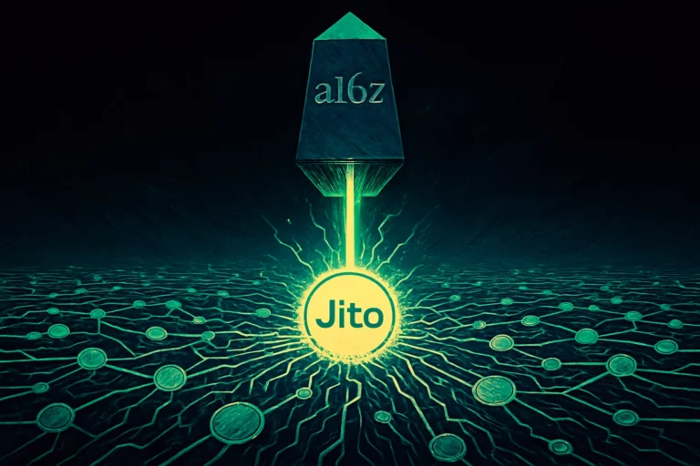 Solana 流動性質押協議 Jito 獲 a16z 5,000 萬美元投資！$JTO 應聲上漲