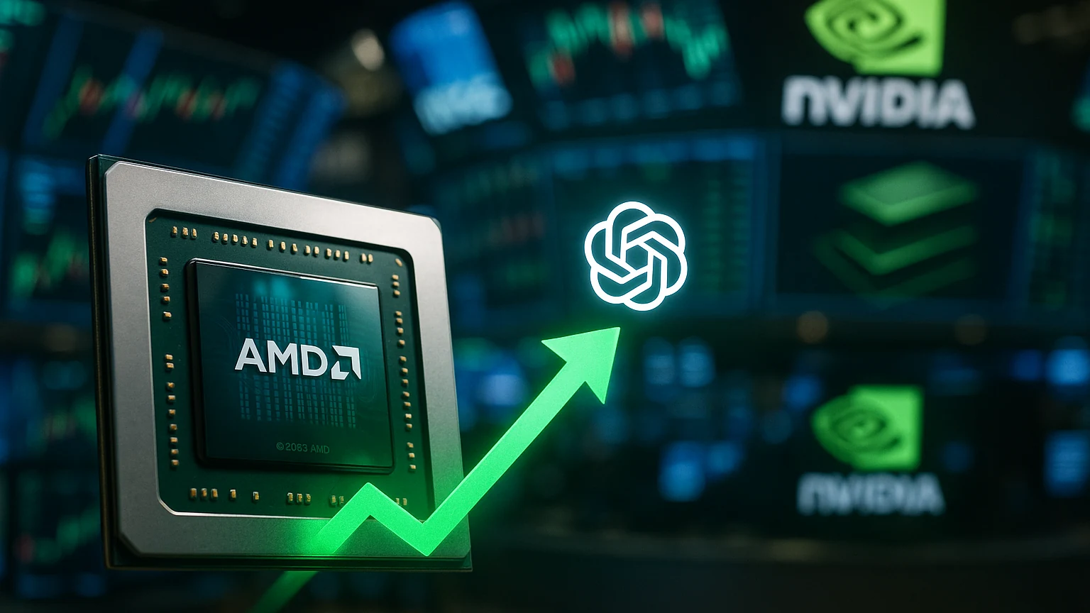 AMD 讓OpenAI「入股一成」股價暴漲24%，全面宣戰Nvidia Cuda？