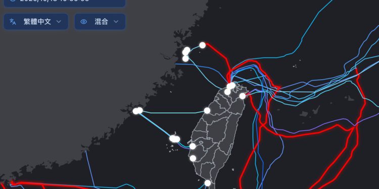 台灣對外網路APG海底電纜斷了！Telegram、X平台連線爆慢，加密族群哀嚎