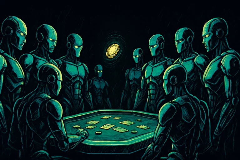 炒幣還沒分勝負，AI 們又湊了桌德撲