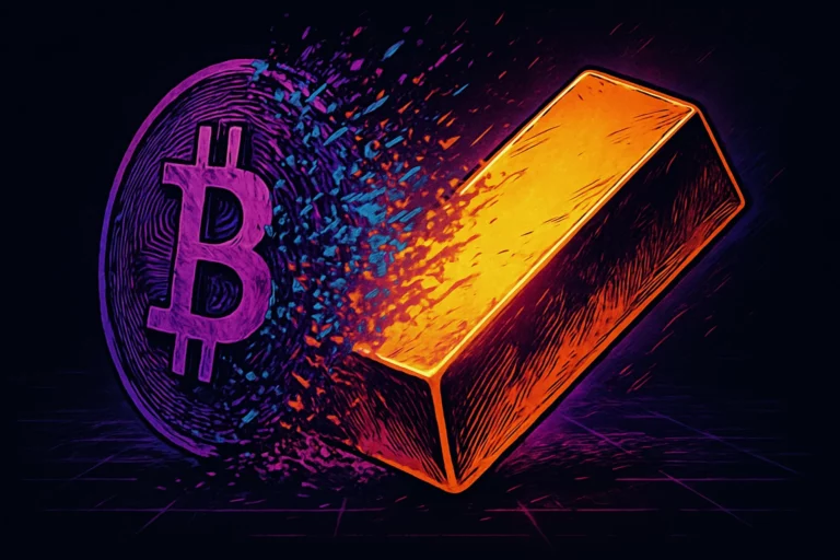 2025 年，數位黃金比特幣為何敗給真黃金？