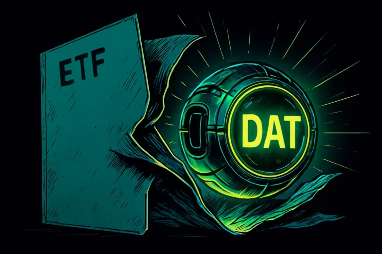 相比現貨 ETF，加密財庫為何是更優解？