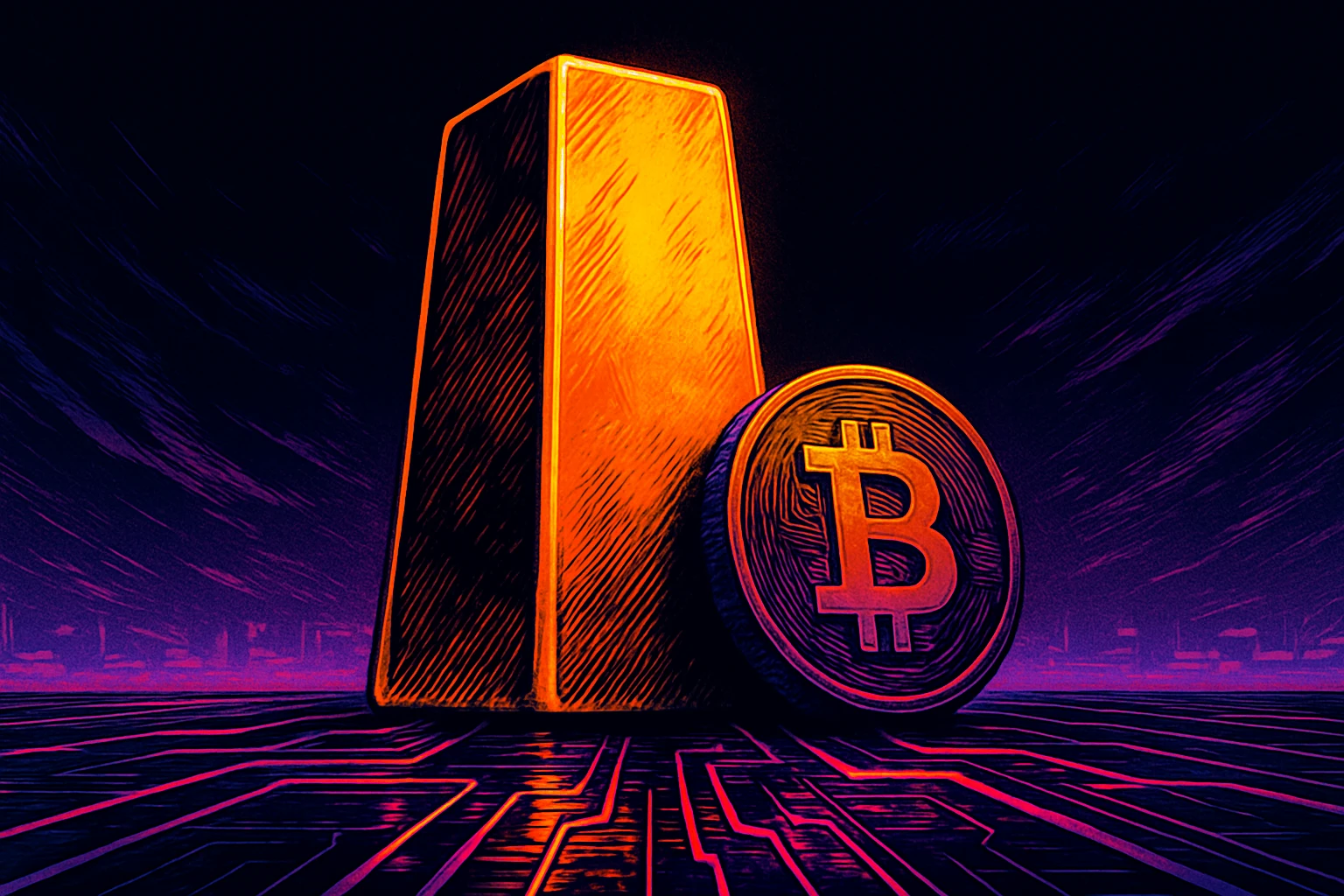 為何黃金今年漲幅遠超比特幣，但我並不擔心 BTC？