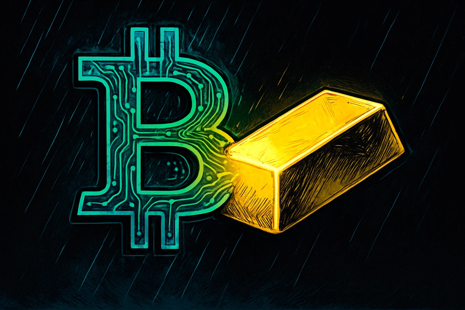 當黃金領漲時，我們為何仍堅定配置比特幣？