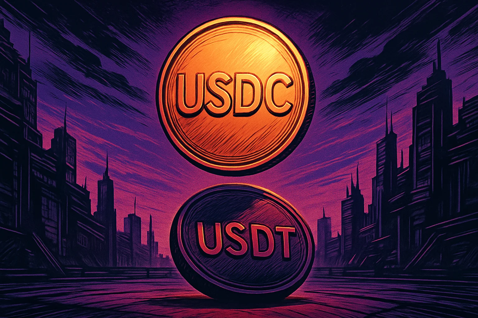 摩根大通：USDC 穩定幣鏈上活動超越 USDT，Circle 憑監管優勢成機構首選