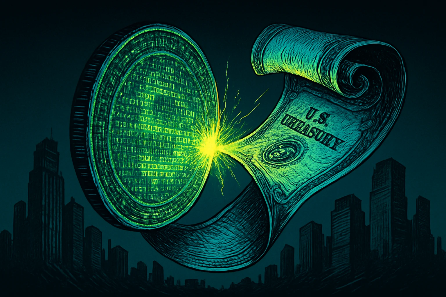 金融黑洞：穩定幣正在吞噬銀行，重塑世界金融架構