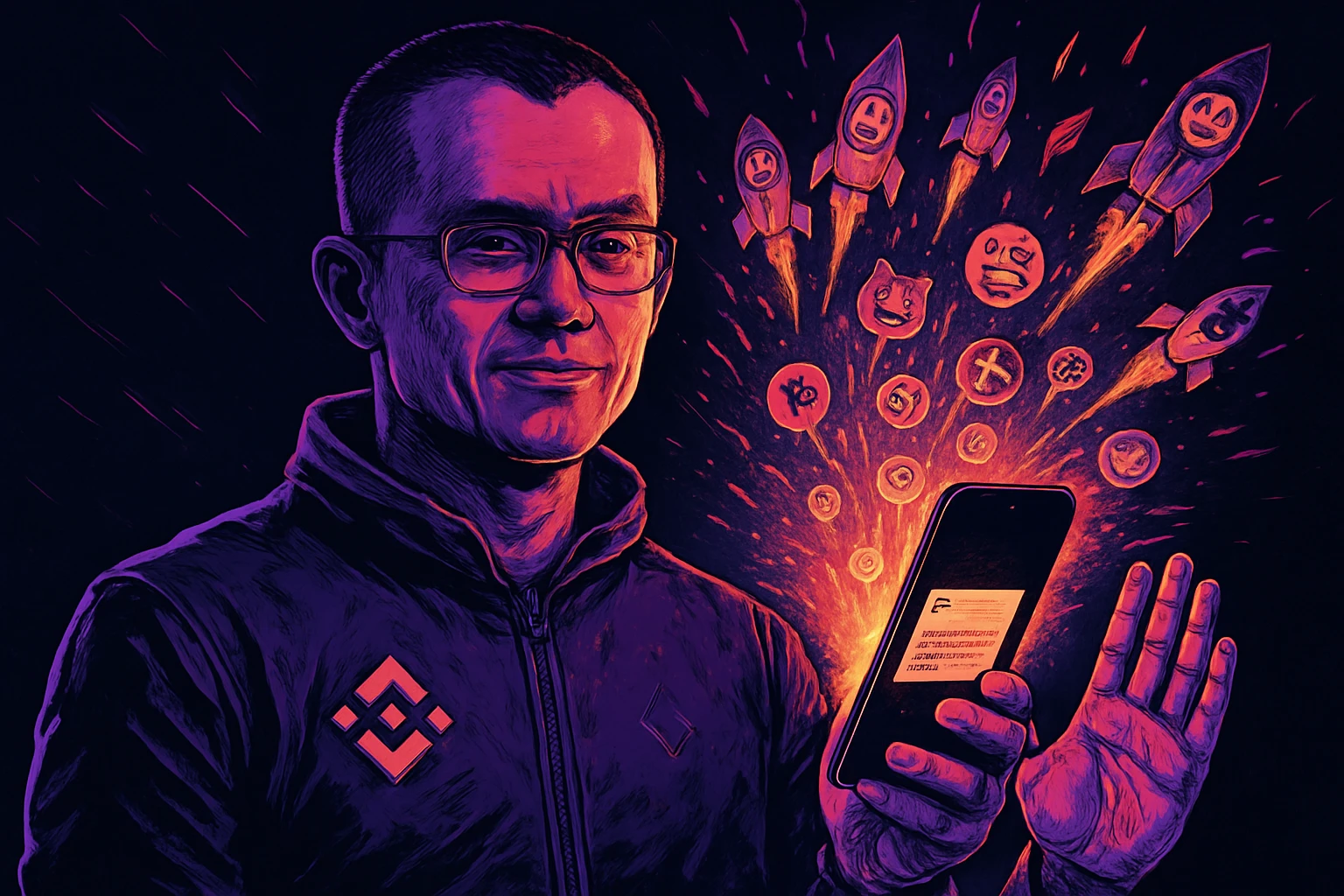 CZ澄清「幣安人生」迷因熱潮純屬巧合：避開特定詞語很怪，我正常發文沒推廣meme