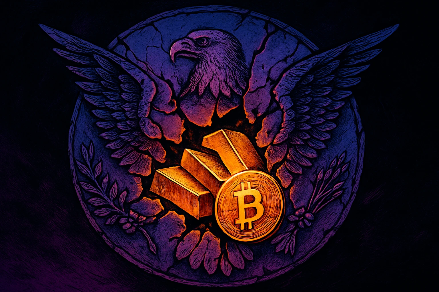 華爾街警告：黃金4000鎂新高證明去美元化發酵，買比特幣避險「貶值交易」正盛行