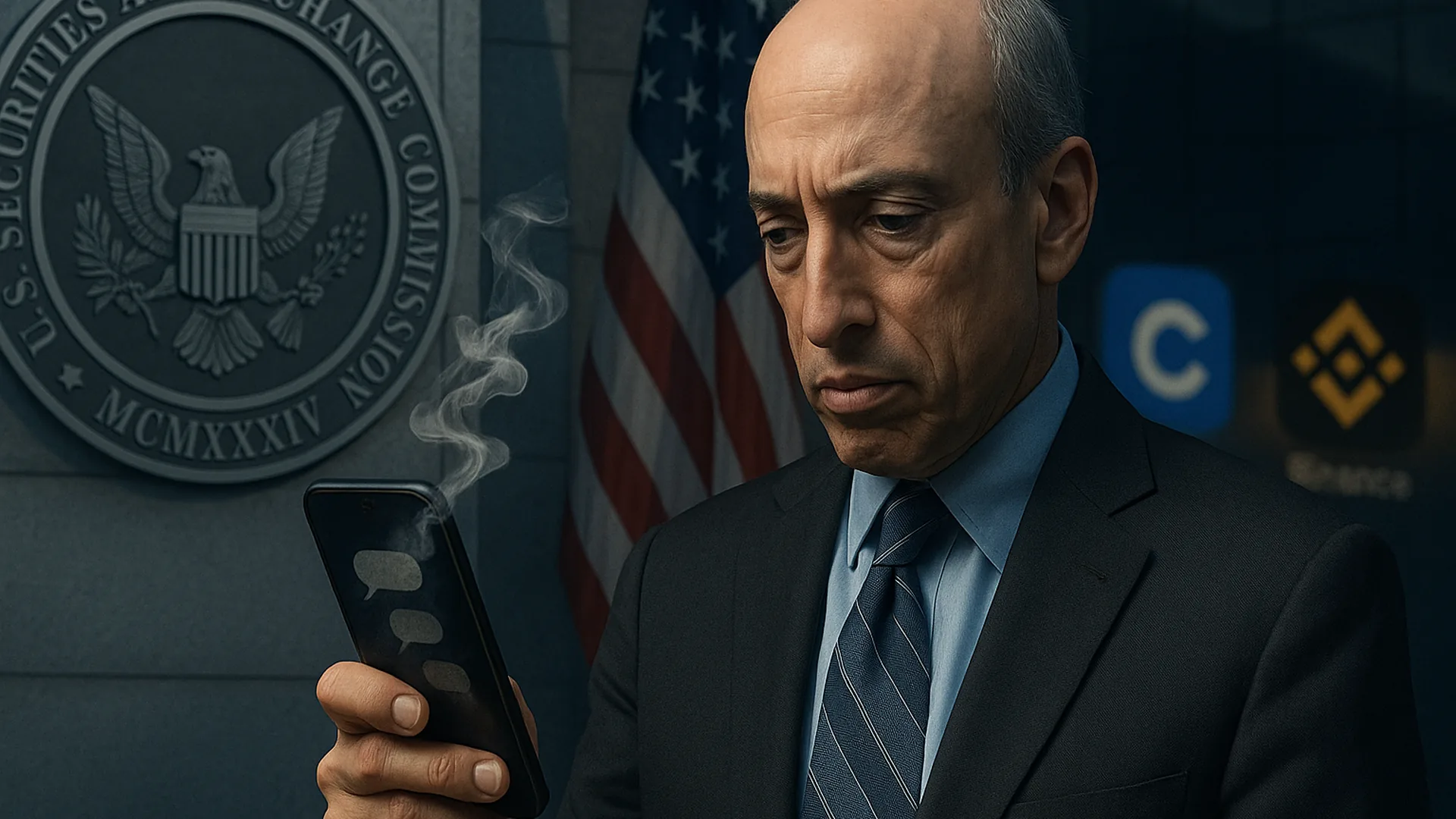 SEC前主席Gary Gensler任內簡訊消失！時間剛好是對Coinbase、Binance執法當下