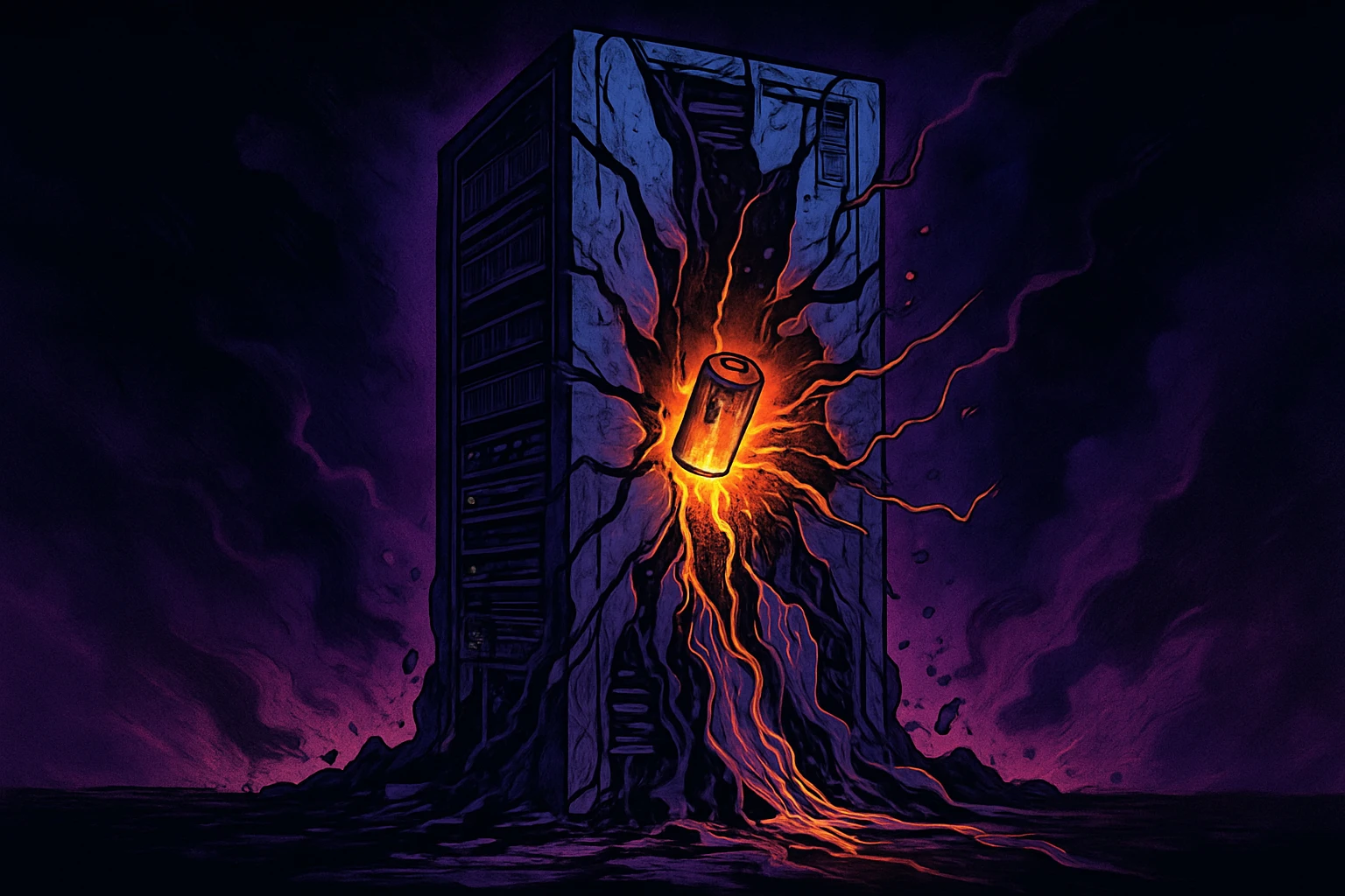 一顆電池爆炸，讓韓國75萬公務員七年資料灰飛煙滅「癱瘓公共系統」，竟毫無備份？