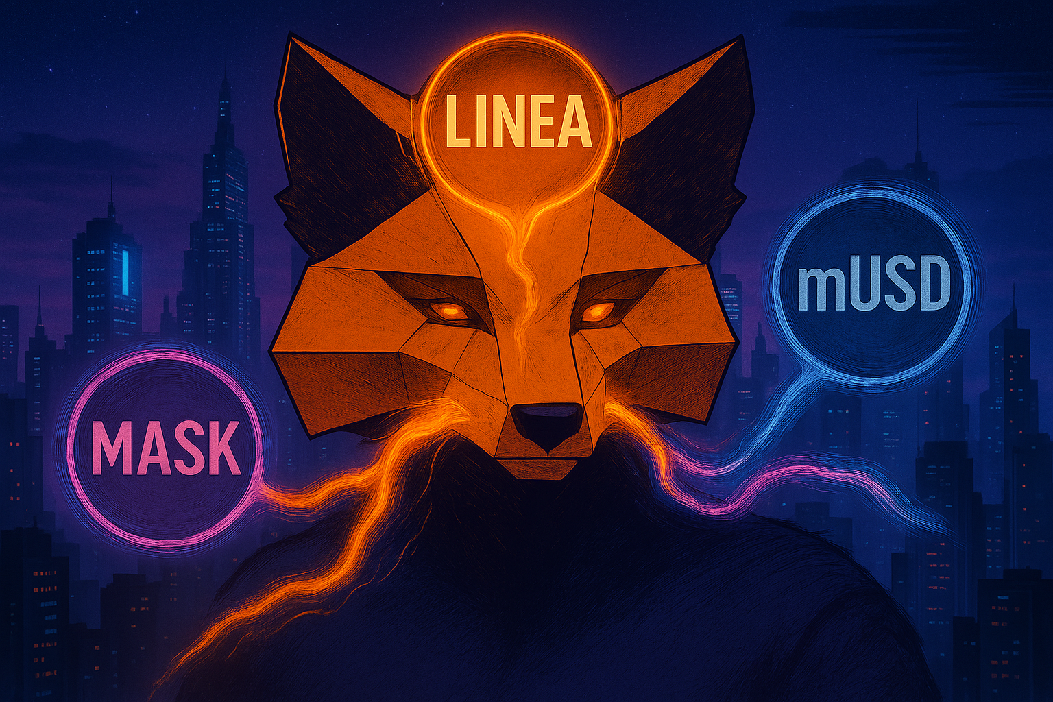 MetaMask 推出 3000 萬美元 LINEA 獎勵計畫，小狐狸 MASK 代幣空投規則疑曝光