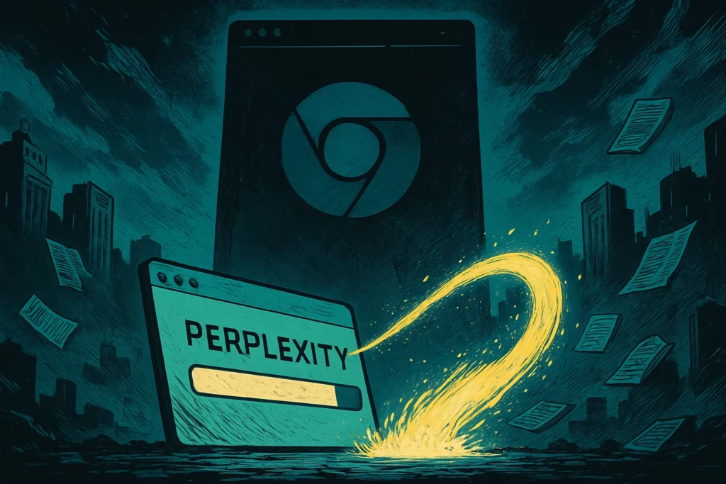 Perplexity AI 瀏覽器「Comet」開放免費使用：總結內容、自主導航、整合 Gmail…實用功能整理