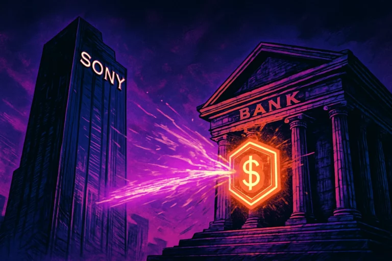 索尼向美國貨幣監理署申請「加密銀行執照」，鎖定穩定幣發行與託管