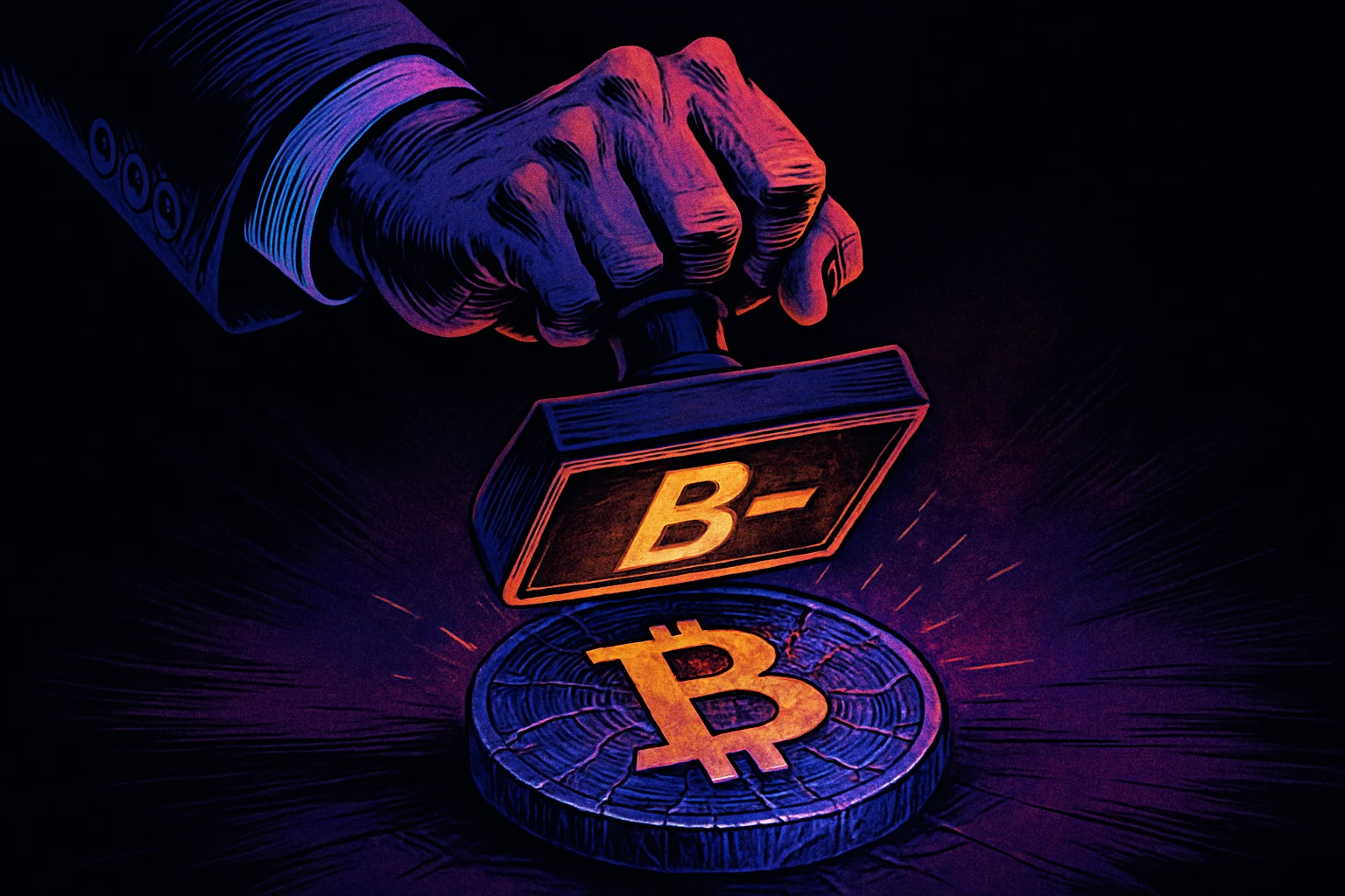 標普給微策略「B-垃圾債」信用評級，因這4點原因