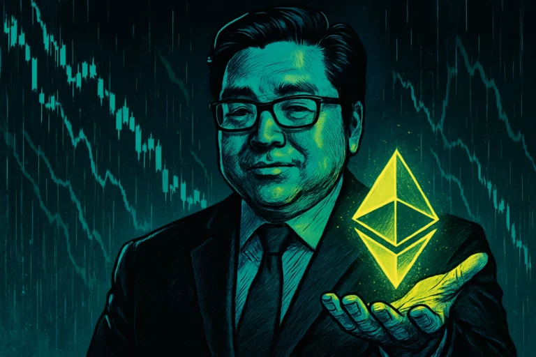 BitMine抄底12.8萬枚ETH！Tom Lee堅持看多：回調是健康洗盤，市場未發生結構性轉變