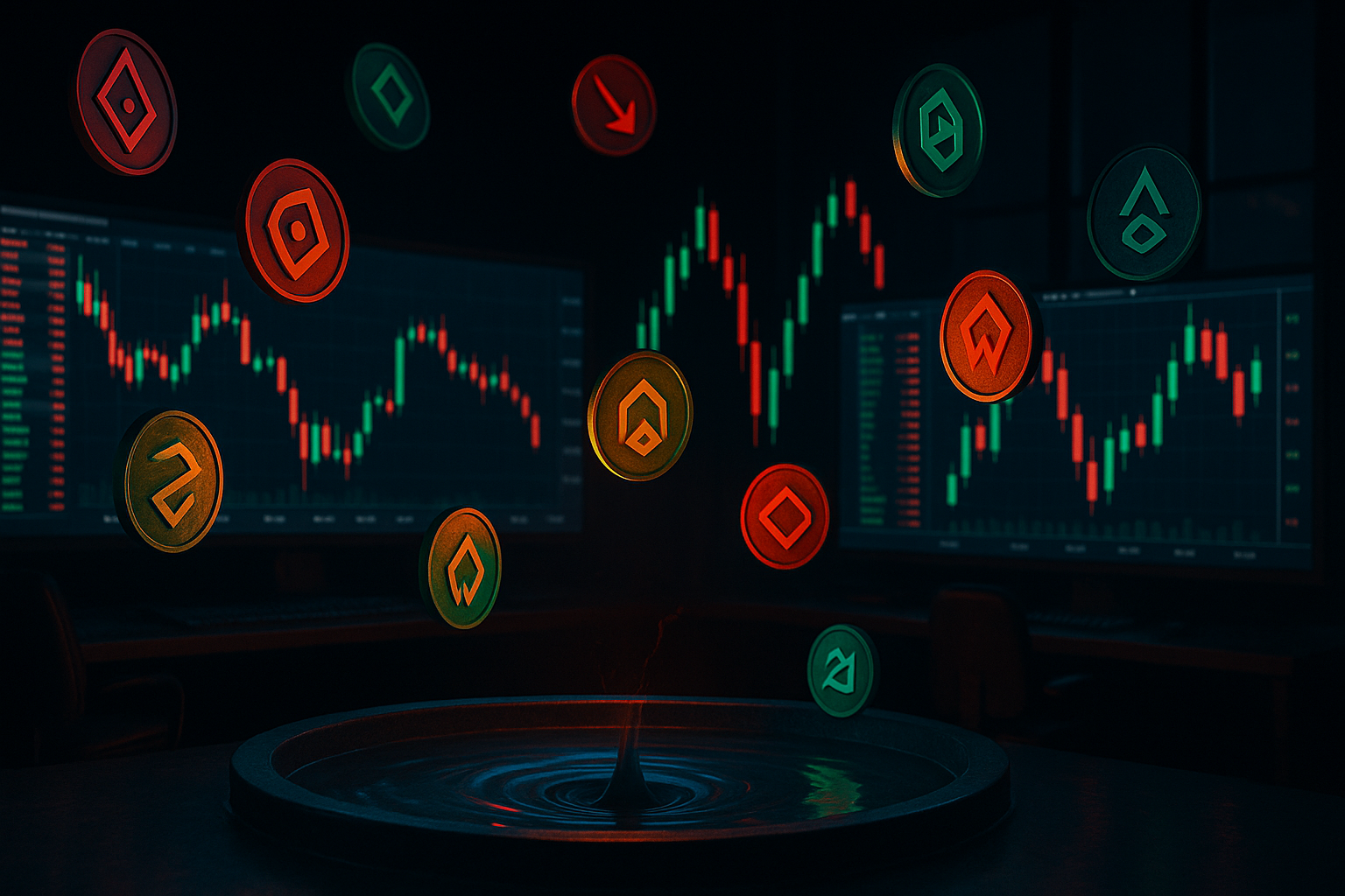 加密深夜修羅場：流動性告急，小幣漲跌兩極