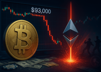 比特幣跌破93200美元，以太坊插針3000，多空雙殺、單日爆倉達6.3億鎂