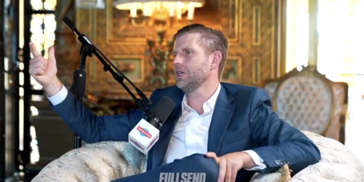 川普次子Eric Trump：我自己「All in」比特幣！最有錢的家族、基金、500強都想要BTC