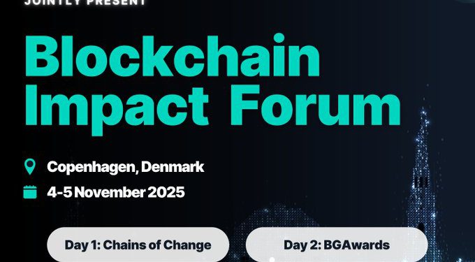 Blockchain for Good Alliance 哥本哈根揭曉年度區塊鏈影響力大獎，聚焦區塊鏈助力 SDGs