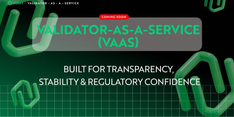 Nodit 推出「驗證者即服務」，為區塊鏈注入企業級穩定性與合規保障