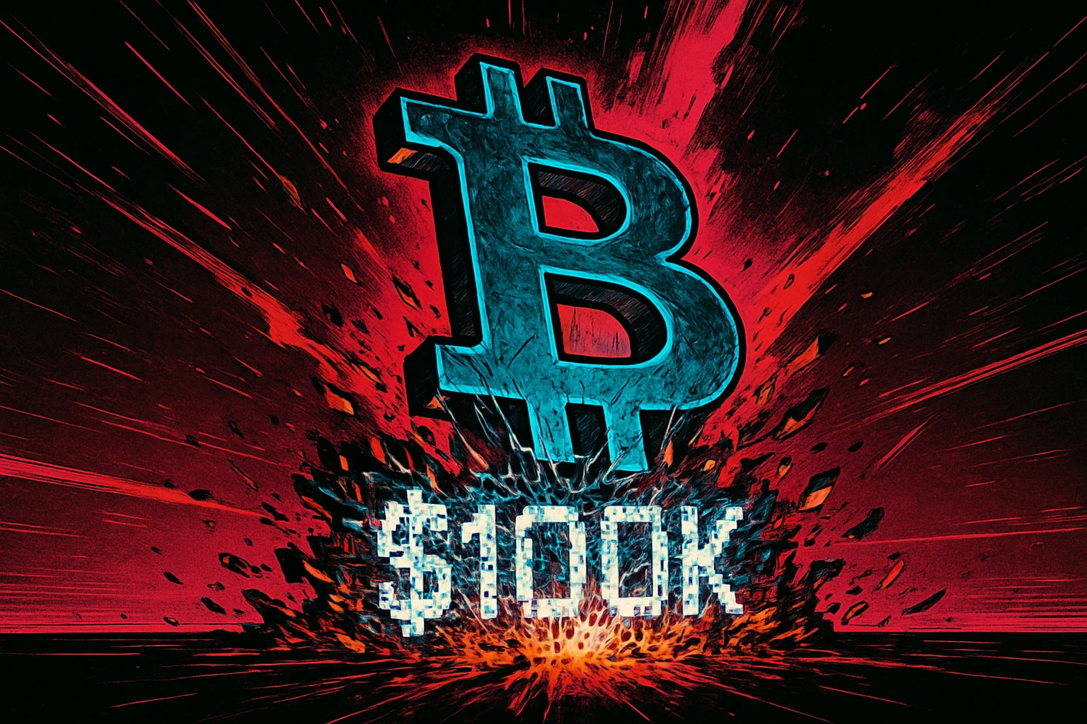 CryptoQuant警告：比特幣失守10萬美元後，恐下探7萬2鎂水位