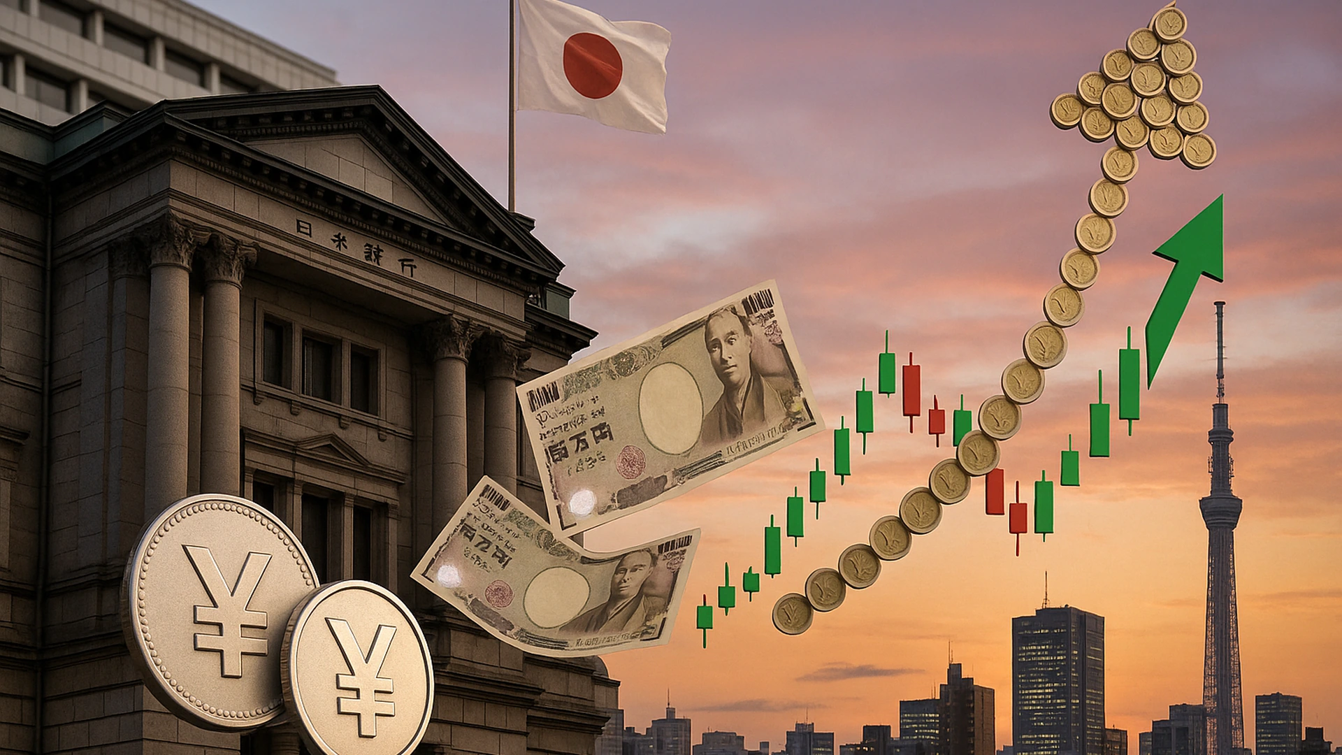 日本央行暗示「12月可能升息」：日圓結束探底準備反彈？