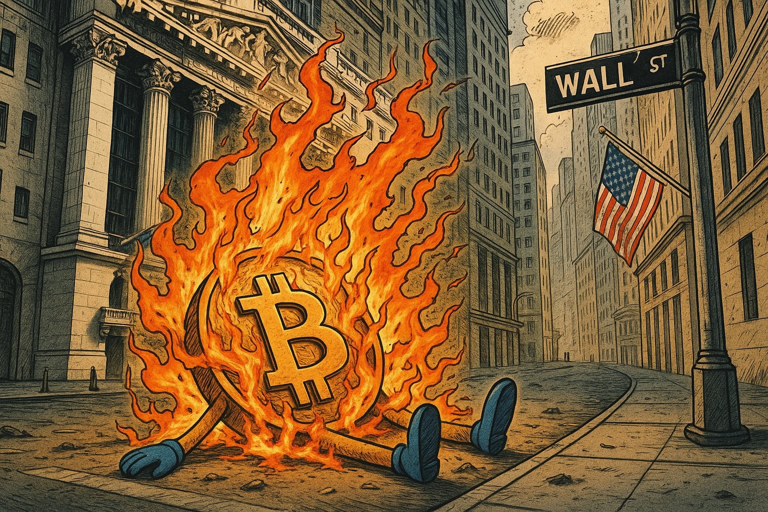 比特幣跌破9.5萬美元！週日早盤回吐，劇烈波動又要來？