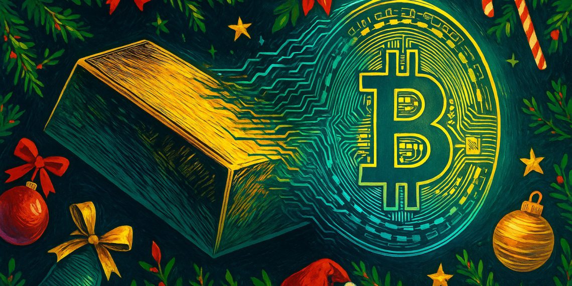 投資市場接下來的「聖誕行情」，比特幣與黃金誰更值得期待？