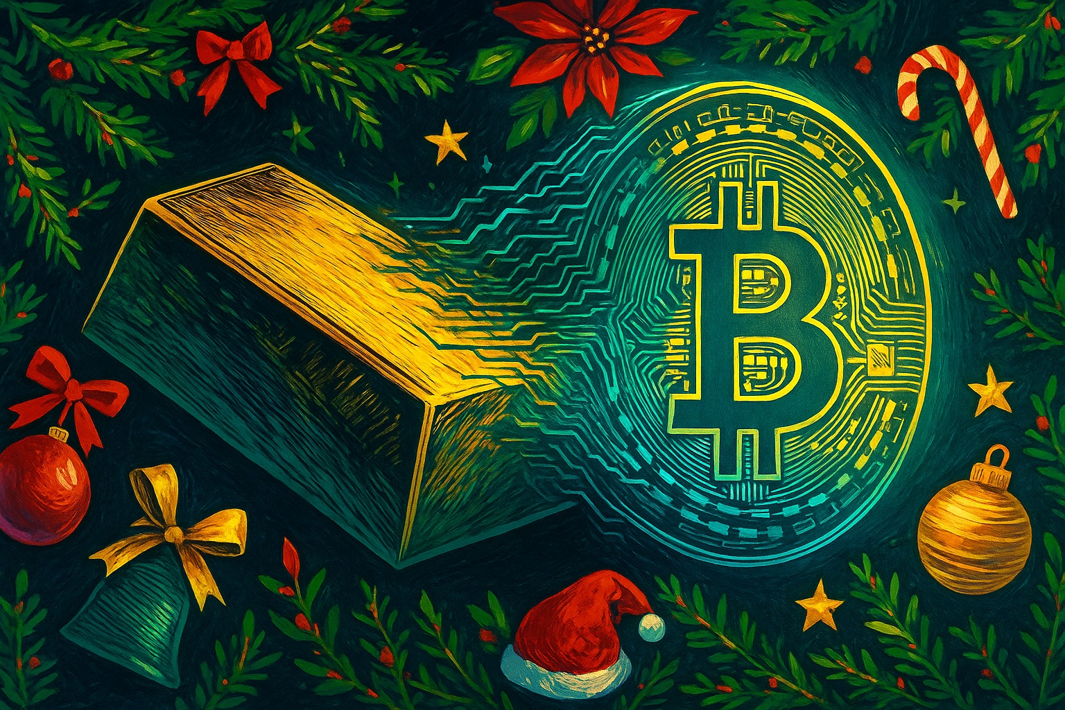 投資市場接下來的「聖誕行情」，比特幣與黃金誰更值得期待？ | 動區動趨-最具影響力的區塊鏈新聞媒體