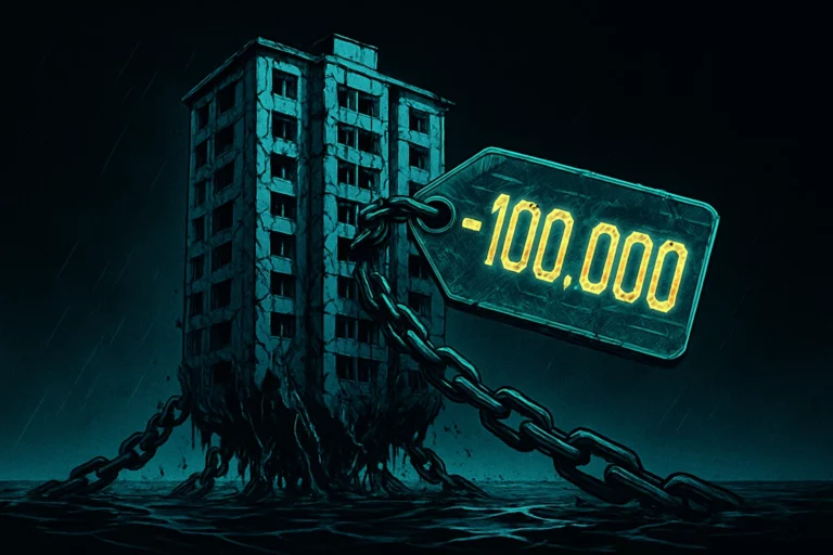 房貸比房價貴！中國房市爆發「房貸倒掛」潮，賣房還貸還要倒貼才夠