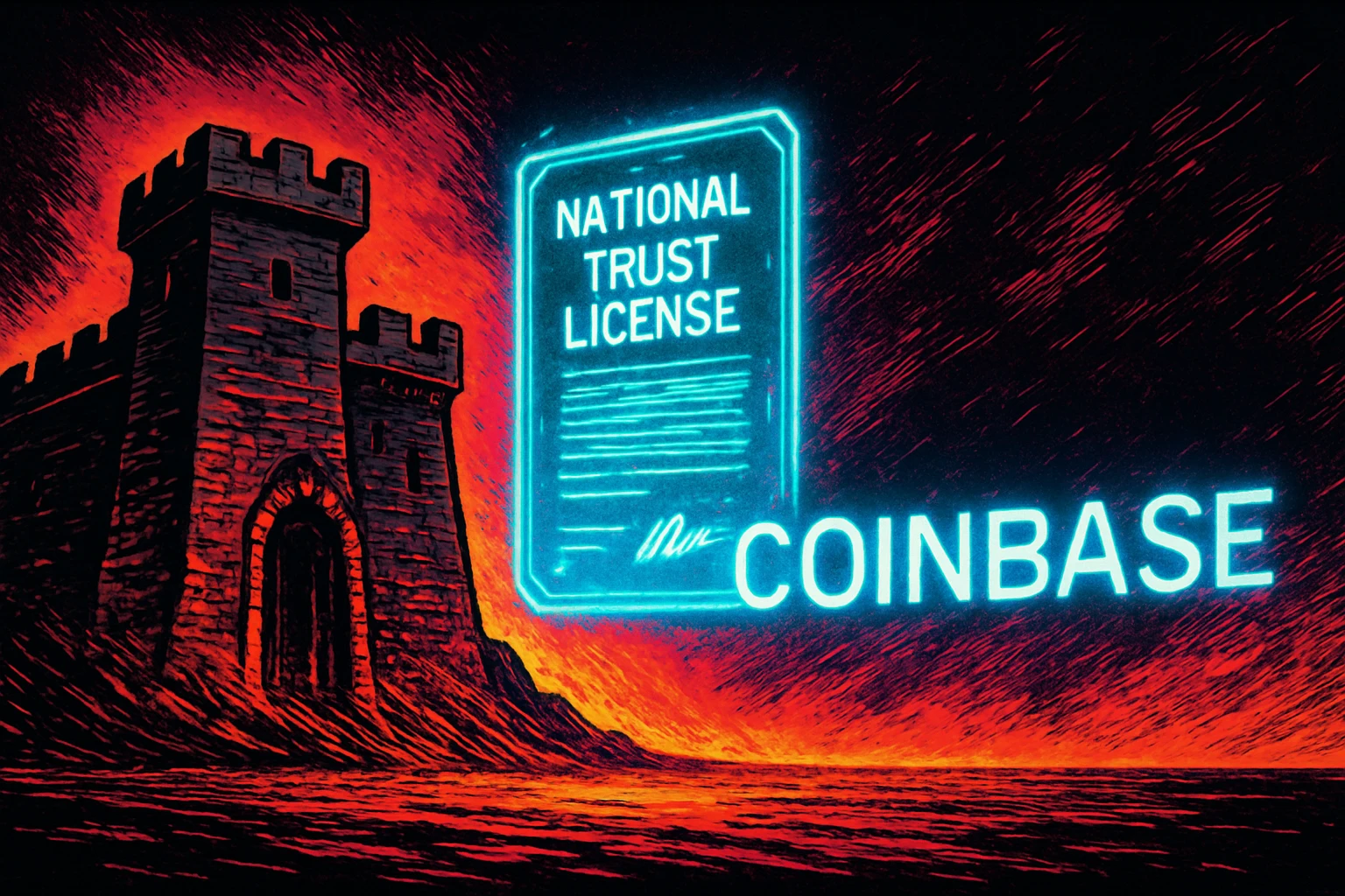 美國銀行聯手抵制Coinbase申請信託牌照：遭清算風險高