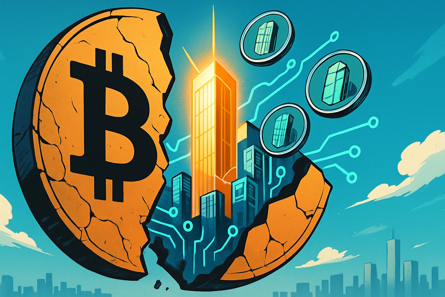 資金為什麼不在比特幣這裡了？