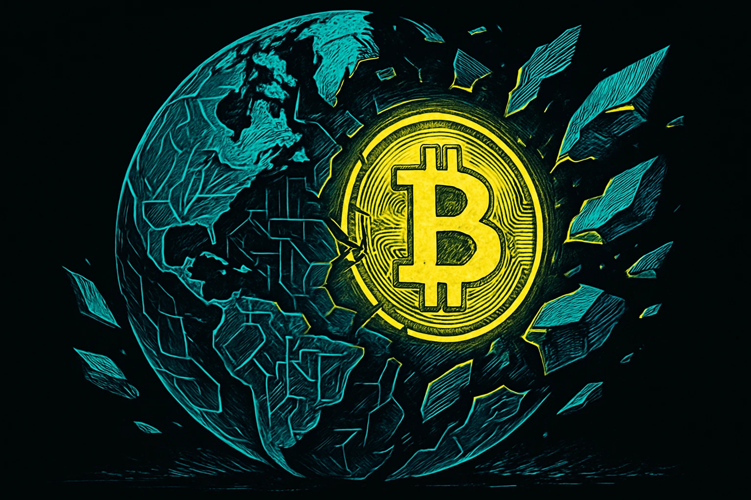 如果全球斷網一天，比特幣會怎樣？