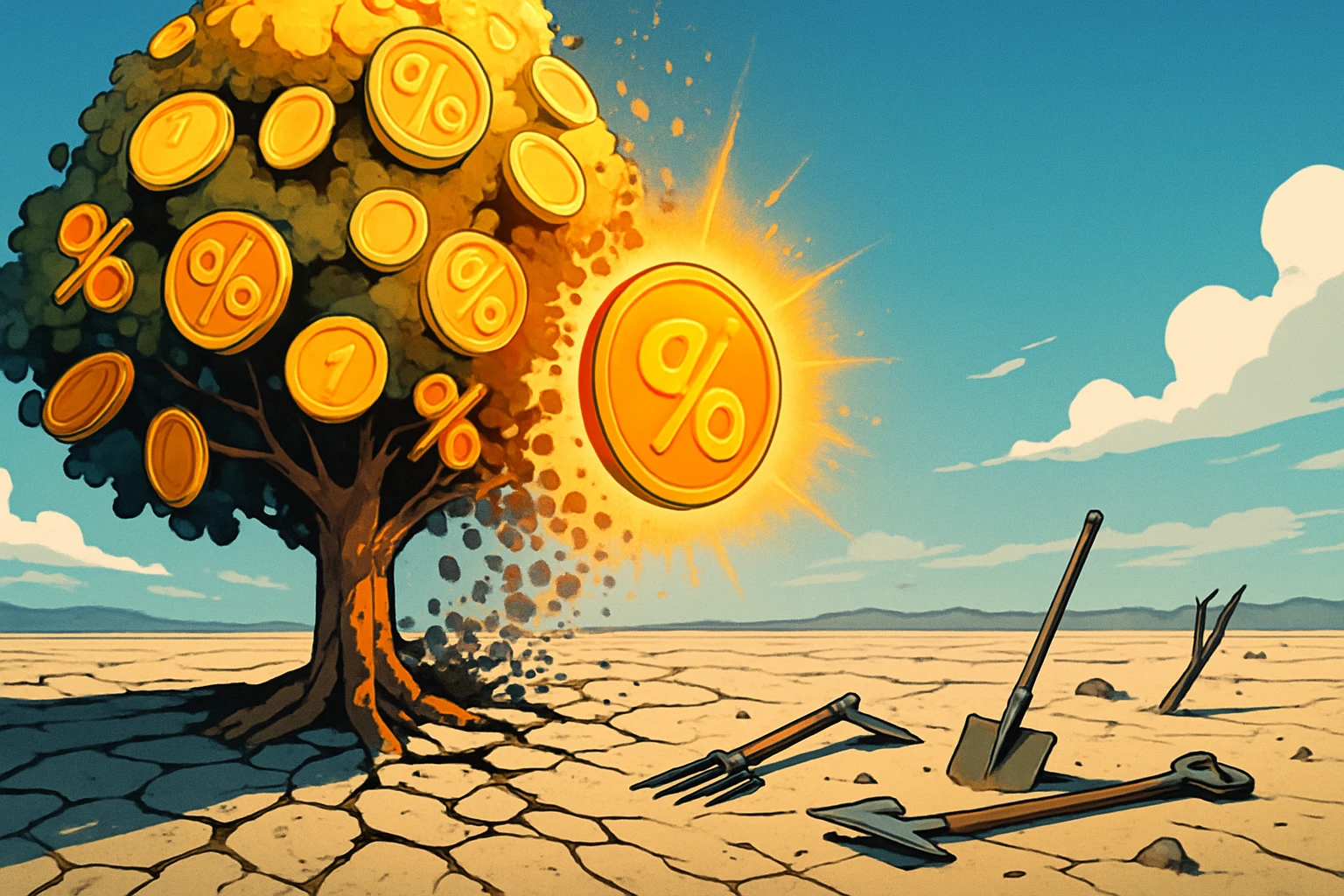 DeFi 的殘酷真相：穩定幣收益崩潰，歡迎來到風險時代