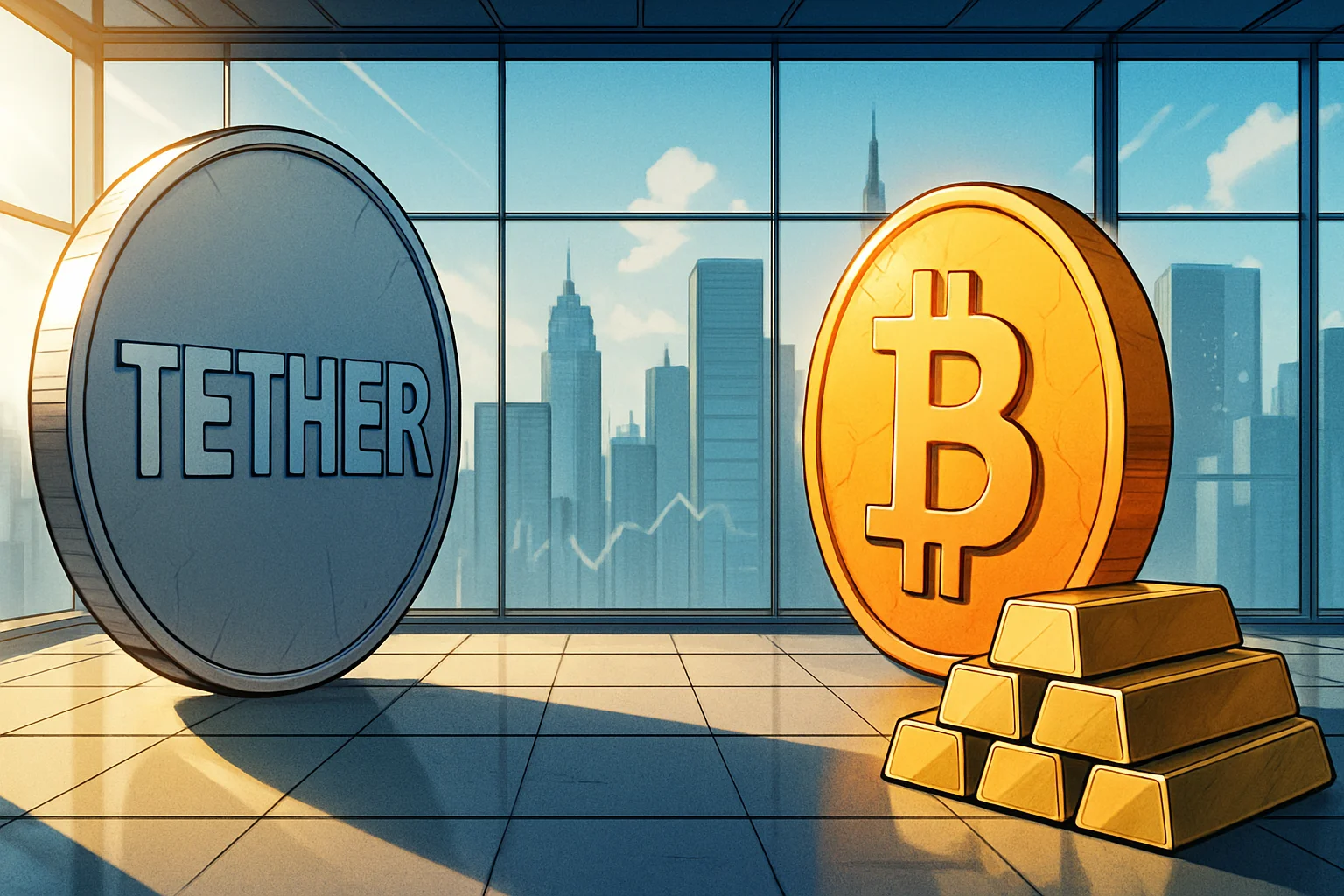 Arthur Hayes：Tether 的比特幣與黃金若跌三成，USDT 將資不抵債