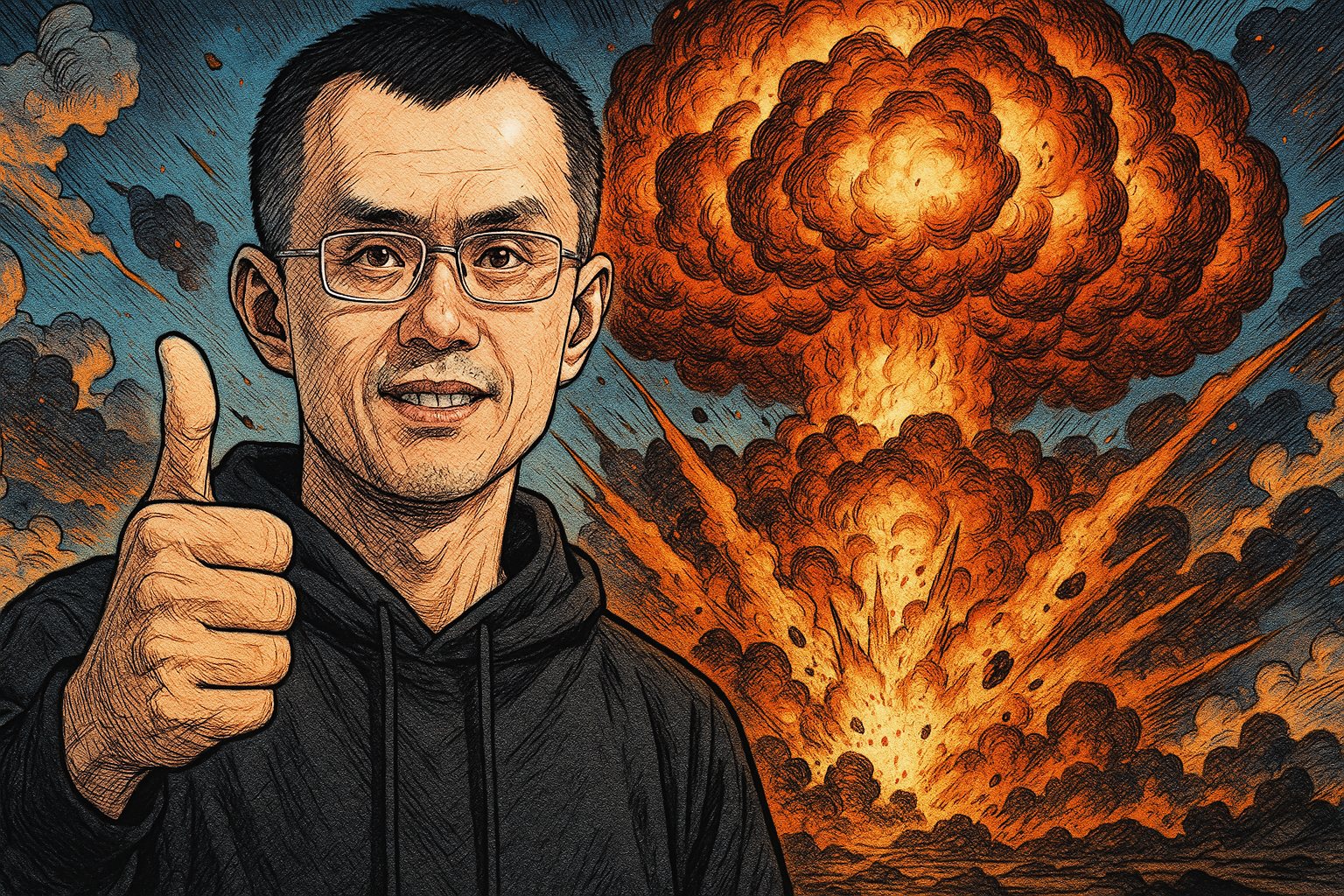 CZ：下跌不是世界末日！時間會走下去！社群讚BNB、ASTAR堅挺