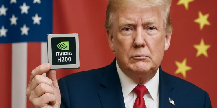 彭博：川普擬向中國開放出售輝達 H200 晶片，美中「技術換礦產」最新成果？