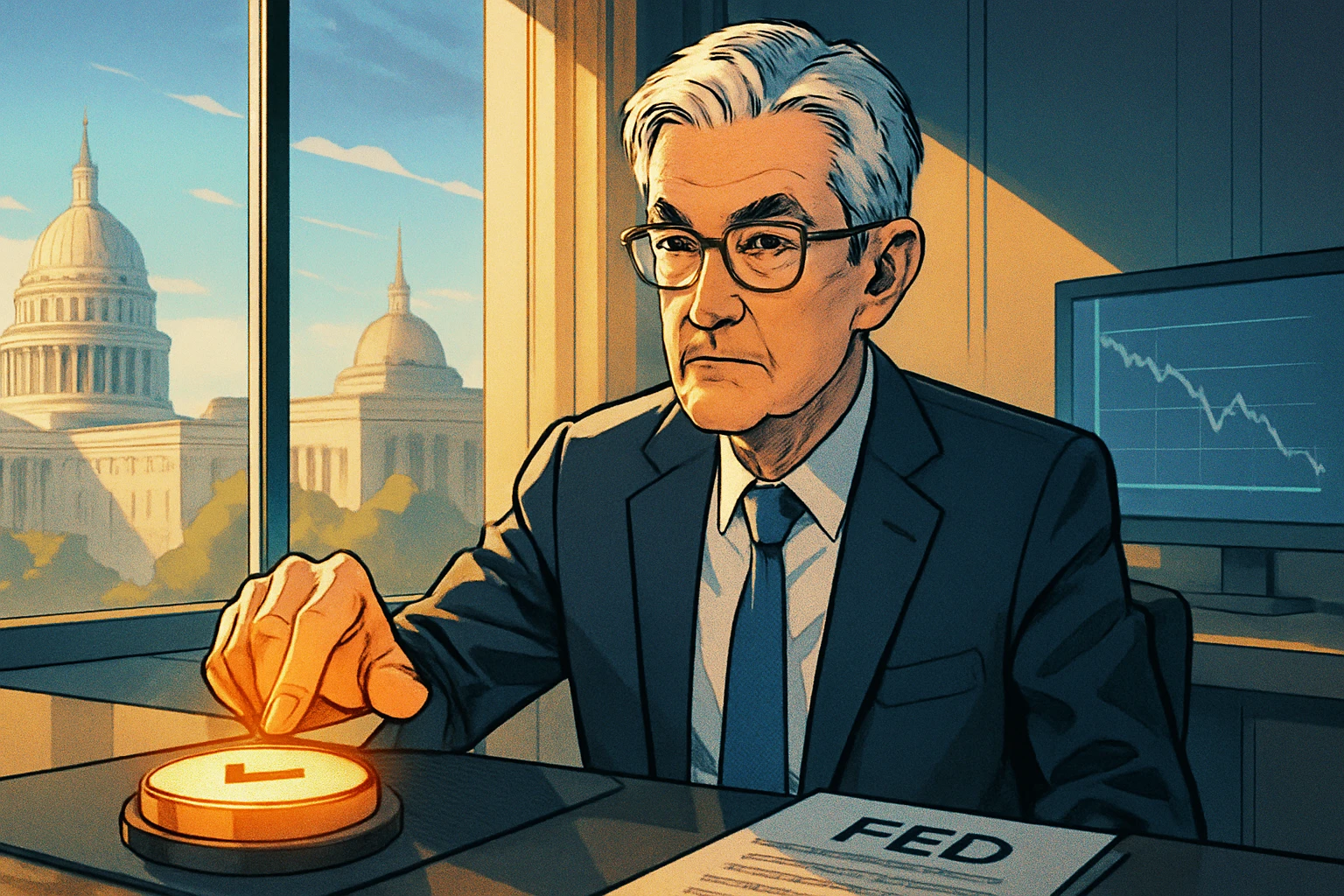 12月降息確定？聯準會傳聲筒：通膨數據上升溫和