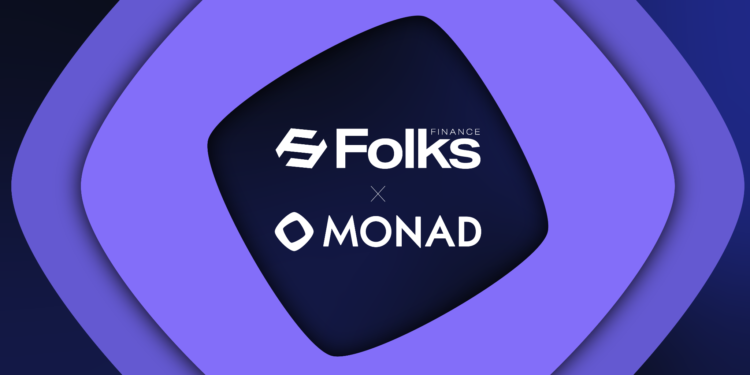 Folks Finance 宣布於 Monad 主網上線，並推出 35,000 美元激勵活動