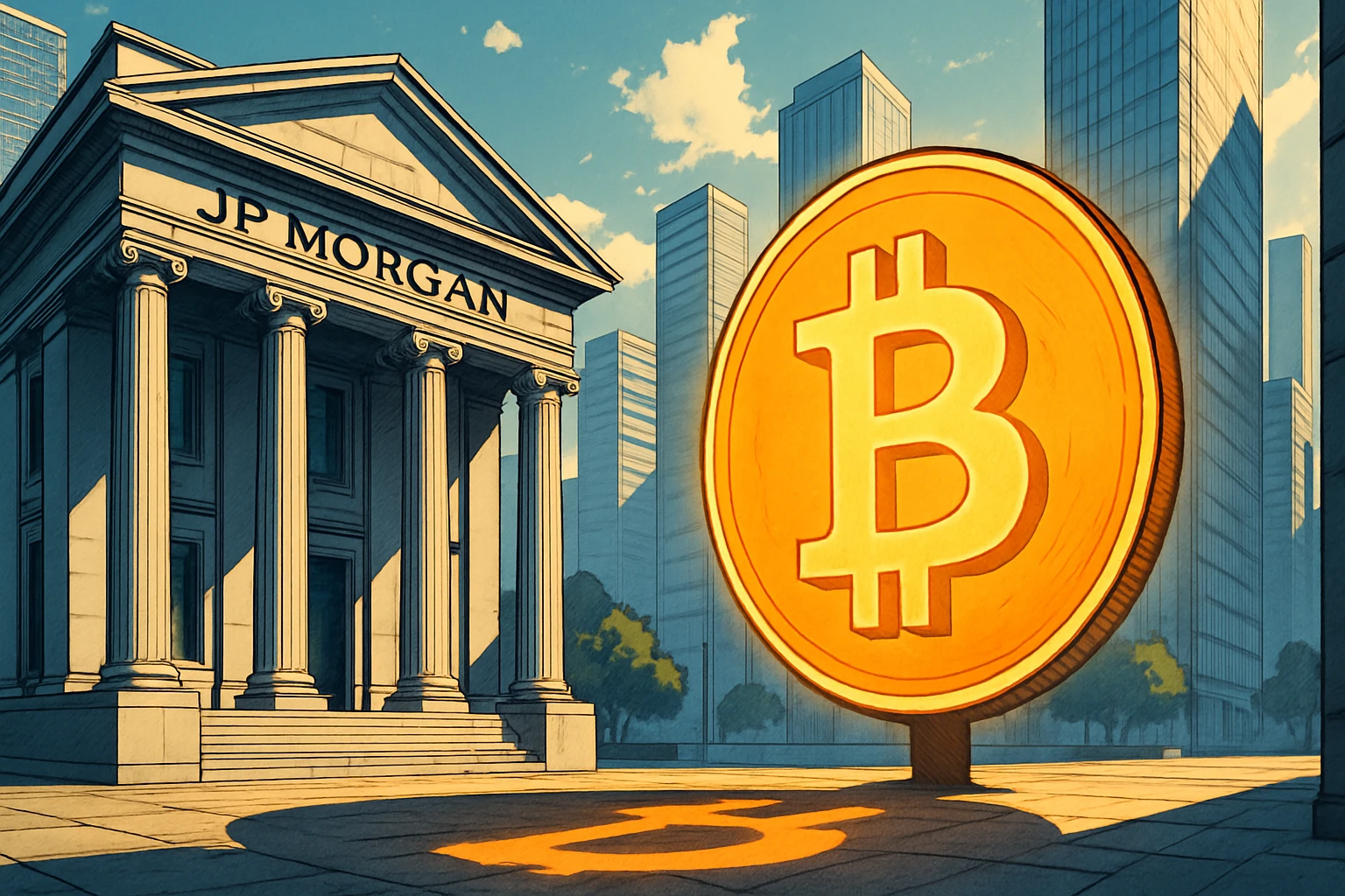 加密社群抵制摩根大通報告：拋售基金、買入微策略與比特幣支持