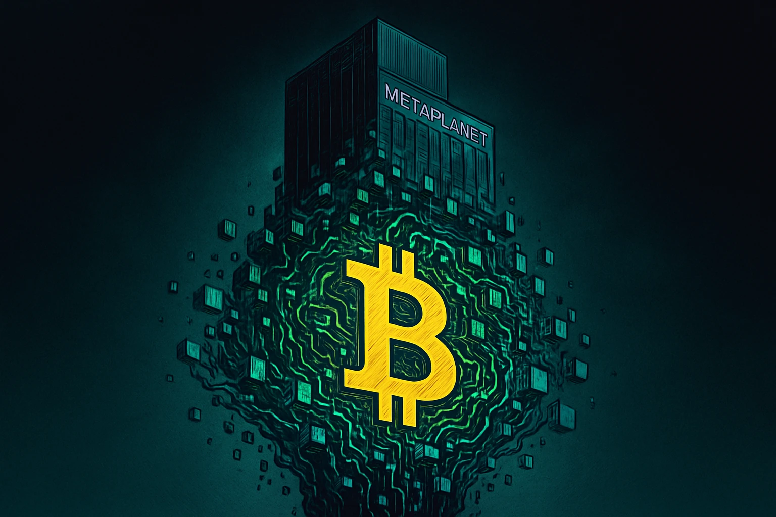 Metaplanet股價暴跌8成「比特幣浮虧16%」，執行長回應：不放棄BTC儲備DAT，持續長期加倉