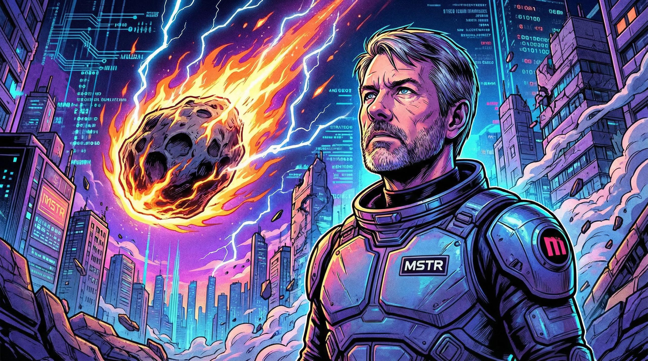 CryptoQuant創辦人：除非小行星撞地球，微策略Strategy才會破產