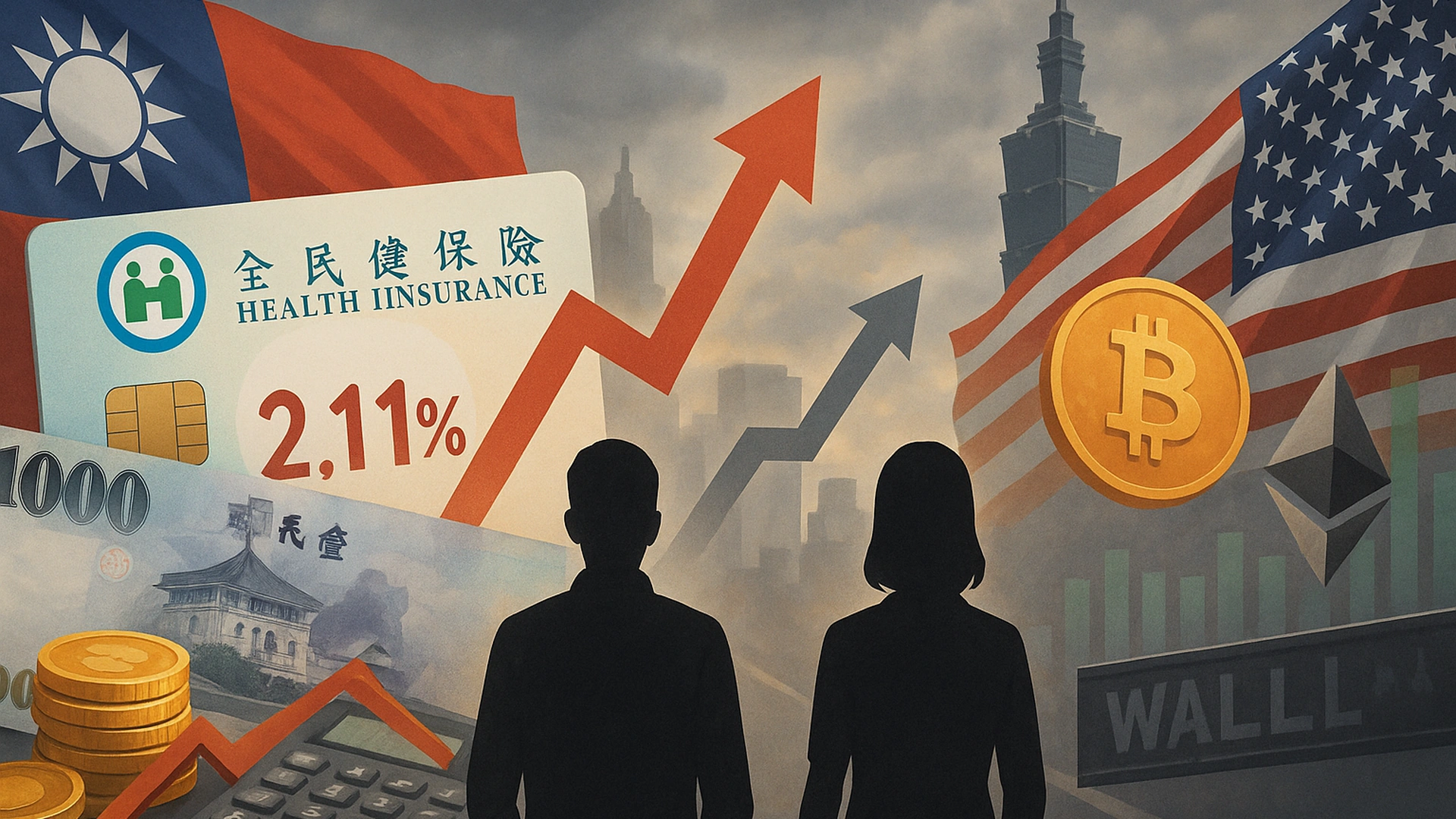 台灣健保改制「股利超過2萬」多繳2.11%，專家喊：散戶將轉投美股或加密貨幣