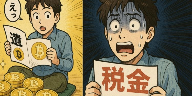 日本網友老爸過世「比特幣遺產」值1億日圓，要繳稅6200萬元？