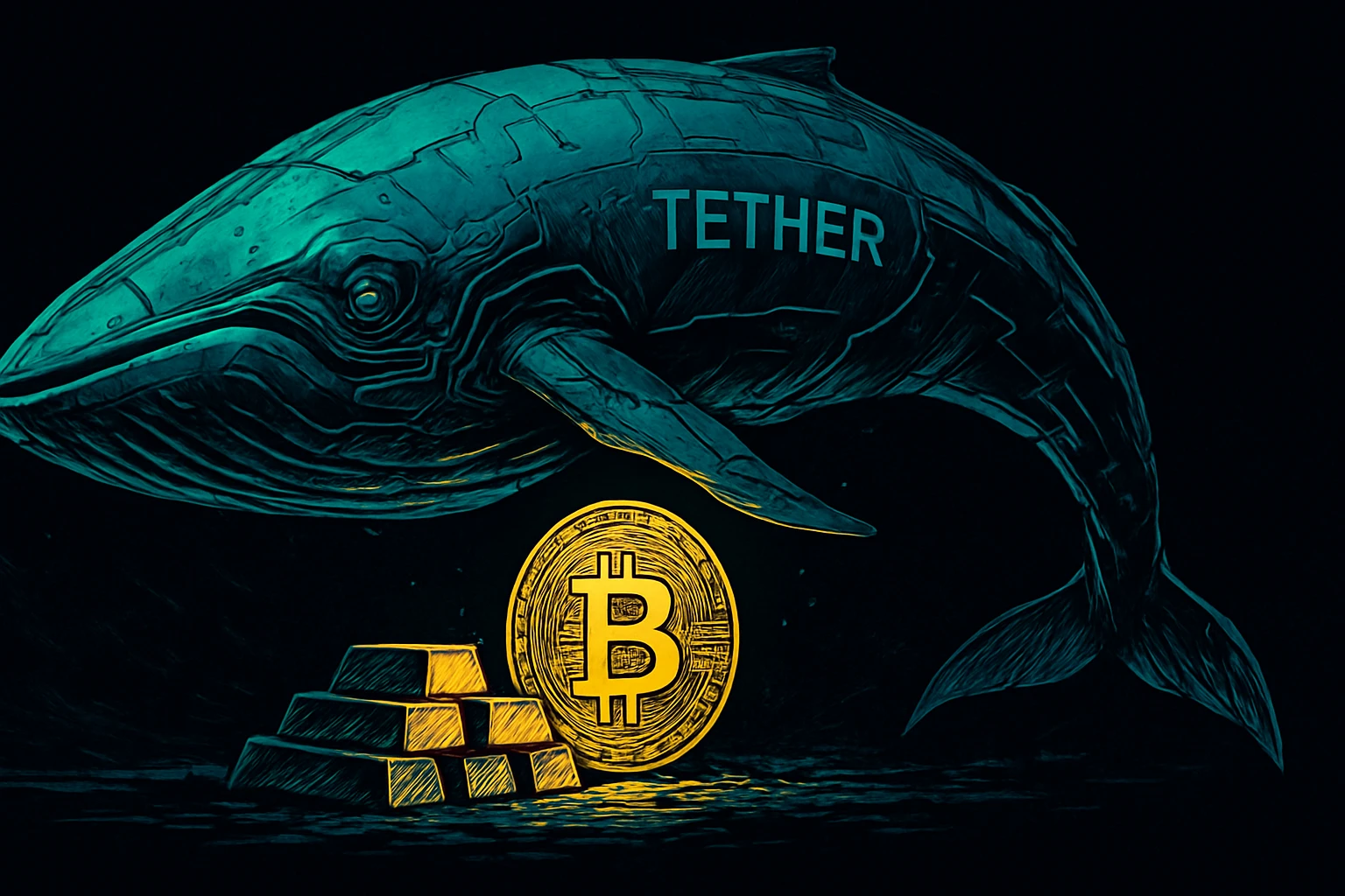 Tether抄底比特幣近一億美元，累計持倉87296BTC、坐穩第六大持幣實體
